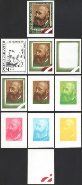 ANK 2005 U + Ph U – 2006 U + Ph U 75. Todestag von Georg Trakl und 150. Geburstag von Ludwig Anzengruber