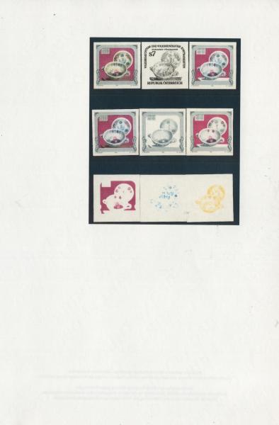 ANK 2146 Ph U – 2148 Ph U Volksbrauchtum und volkskundliche Kostbarkeiten kompletter Satz postfrisch