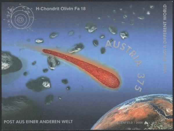 ANK 2609 U / ANK Block 35 U Blockausgabe: Post aus einer anderen Welt UNGEZÄHNT