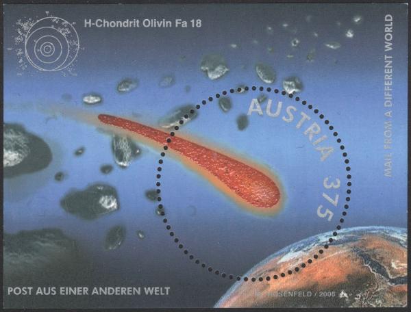 ANK 2609 U / ANK Block 35 U Blockausgabe: Post aus einer anderen Welt UNGEZÄHNT