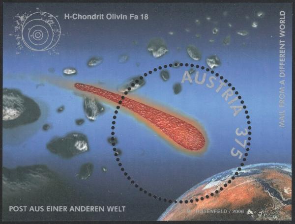 ANK 2609 / ANK Block 35 Blockausgabe: Post aus einer anderen Welt - VERZÄHNT