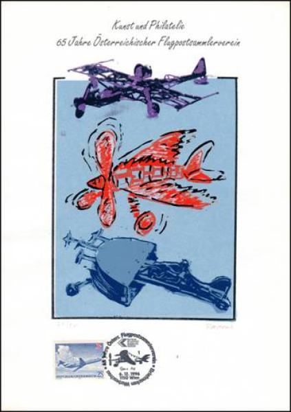 65 years of the Austrian Airmail Collectors Association in 1996