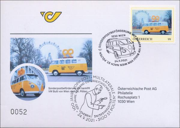 Special mail transport envelope Bank99