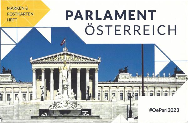 Postcard booklet Parliament