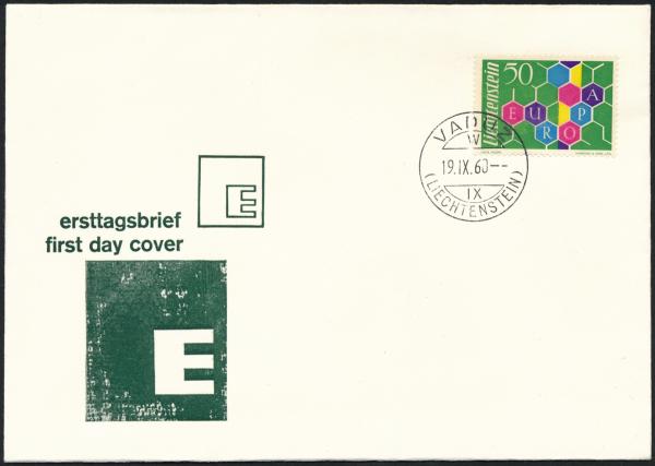 ANK 0404 FDC "Europamarke 1960"