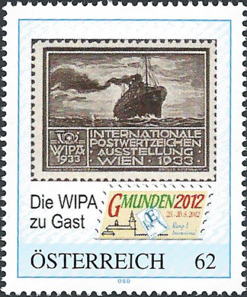 2 pers. stamps "Pink Ribbon" and "Schiff"