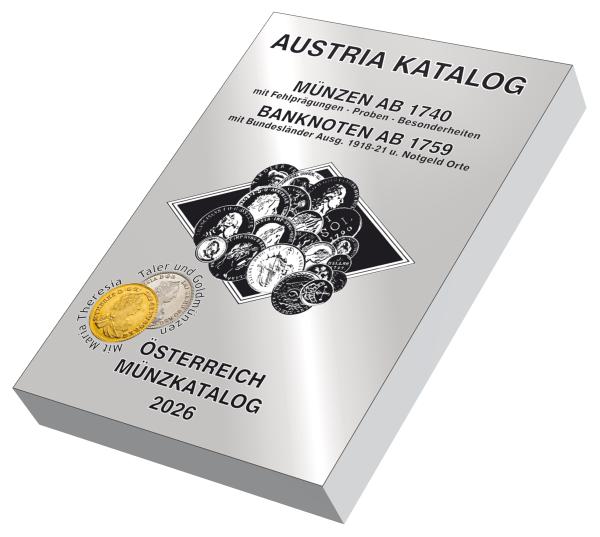 ANK-Münzkatalog Österreich 2026