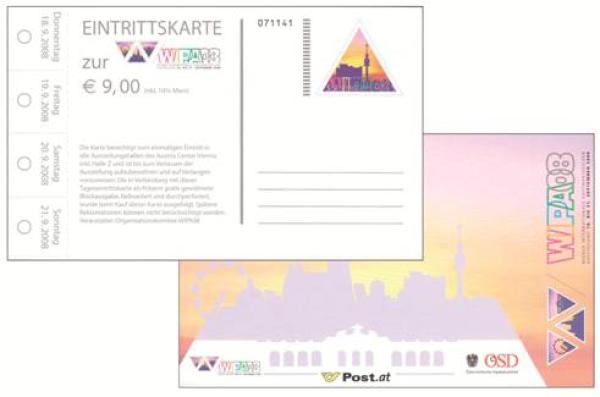 Entry ticket to WIPA 2008