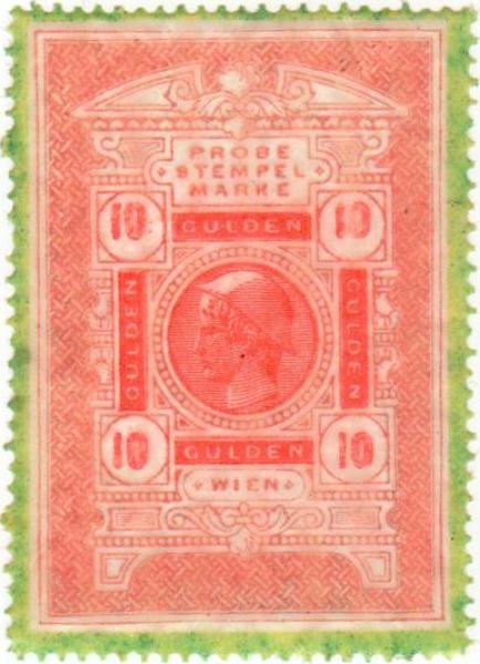 Specimen stamps