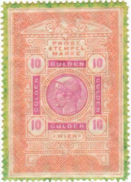Specimen stamps