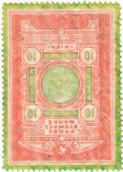 Specimen stamps