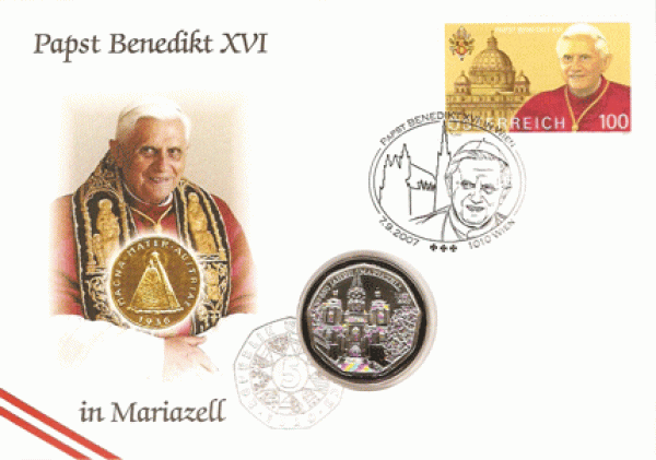 ANK NBE 012 Pope Benedict XVI in Vienna