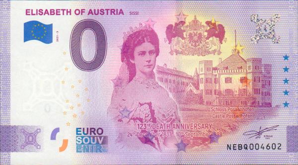 ANK 054a Elisabeth of Austria Anniversary