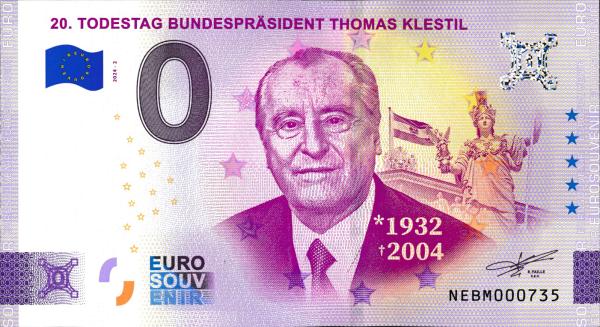 ANK 086 20th anniversary of the death of Federal President Thomas Klestil
