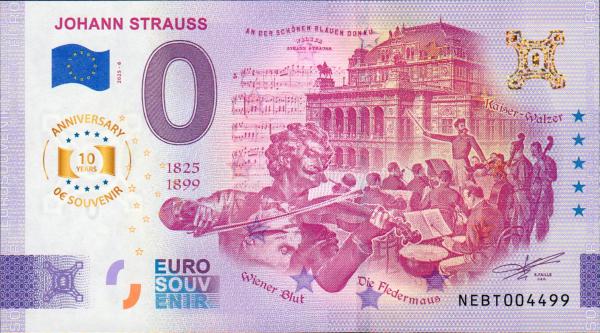 ANK 118a Johann Strauß Anniversary