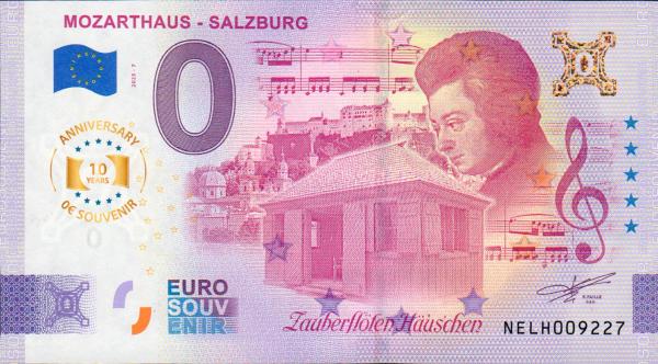 ANK 119a Mozarthaus Salzburg 10 Anniversary