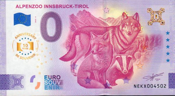 ANK 121a Alpenzoo Innsbruck 6 Anniversary