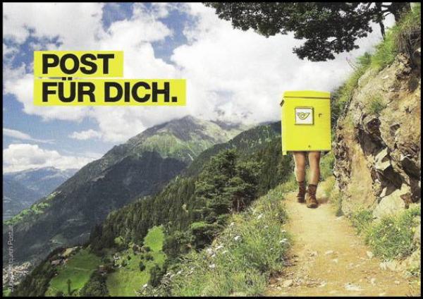 Special postcard "Post for you"