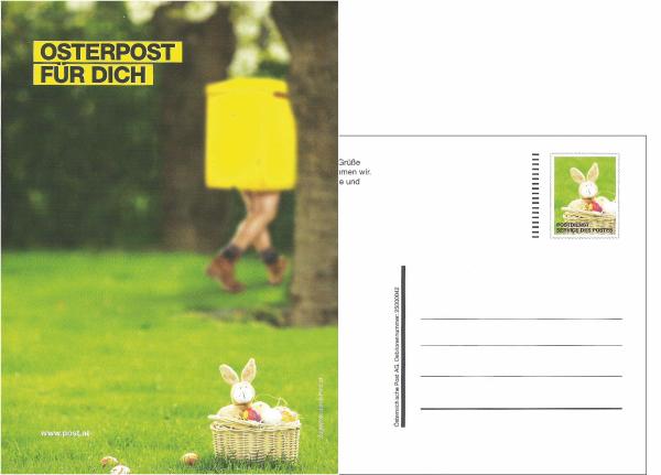 Special postcard "Easter"