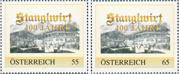 2 pers. stamps "Stanglwirt"