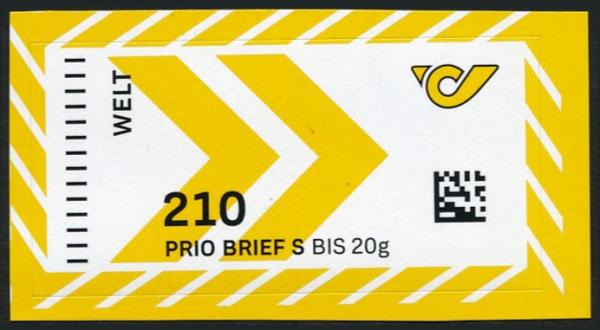Set Prio / Priority / Premium Briefwertzeichen
