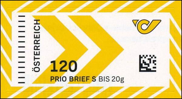 PRIO Briefwertzeichen 120 Cent