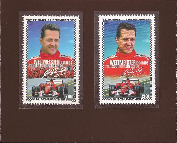 Markenmäppchen M. Schumacher 2006