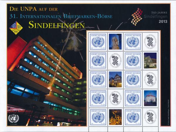 UNO Grußbogenmarken Sindelfingen 2013