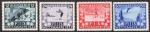 ANK 0551–0554 FIS I. FIS Competitions Innsbruck 1933 complete set hinged