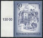 ANK 1601b Austria 1998 – 50 Schilling “Beautiful Austria” Blue-Grey – MNH with Margin Figure 150.00 and Photo Expert Certificate