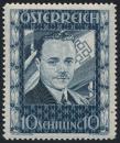 ANK 0588 "Dollfuß" 10 Schilling 1936 - Mint Condition