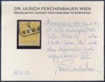 ANK 010 II b AUSTRIA 1859, 2 Kreuzer dark yellow