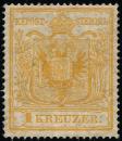 Lombardy-Venetia, definitive stamp issue 1858/59 2 soldi yellow, Type II, unused
