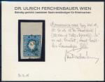ANK 016 ÖSTERREICH 1958, Zeitungsstempelmarke oberes Randstück