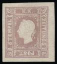 ANK 017 a AUSTRIA, 1858/59 No. 17 a (*), gray lilac
