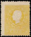 ANK LV 006 II b LOMBARDY-VENETIA, 1858/59 No. 6 II b*, dark yellow