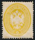 ANK LV 014 a 2 Soldi 1863 postfrisch