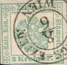 Zeitungsstempelmarke 1853