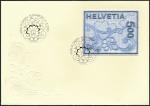 ANK CH 1337 "NABA 2000 St. Gallen" Envelope with special cancellation, stamped