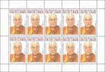 Miniature sheet "Dalai Lama" with 10 stamps