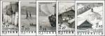 ANK 2454-2458 Black print postage stamps supplementary values
