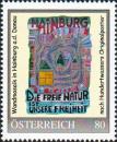 personal stamp Hundertwasser mosaic 80 cents