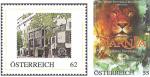Pers. Hundertwasser stamp "Kunsthaus Wien + Klebetatoo"