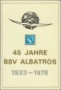 Commemorative sheet 45 J. BSV Albatros