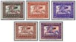 5 pieces Hesshaimer vignettes 1929 mint