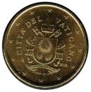 50 cents Vatican 2018