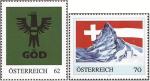 2 pers. Marken "GÖD" und "Schweiz"