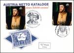 Envelope Emperor Karl V. - joint issue Austria - Luxembourg