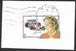"Niki Lauda" stamp on piece