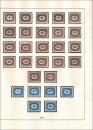 Portomarken 1947 ANK 204-231 alle Werte feinst postfrisch